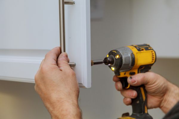 Cabinet Knob Installation in Saint George